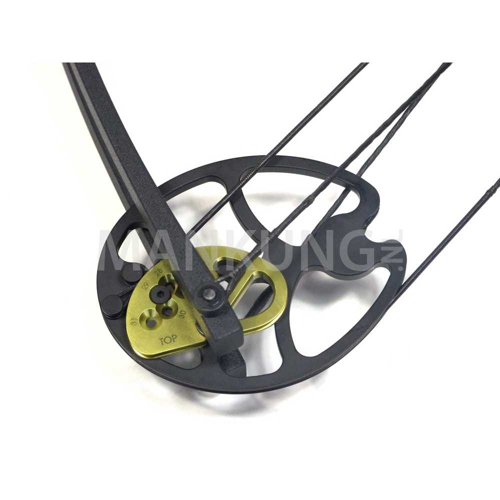 Man Kung MK-NCB75BK Fossil Arc à poulies tir à l'arc