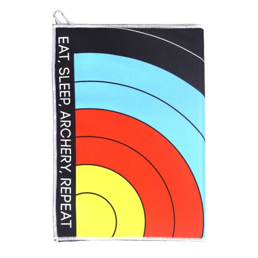 La serviette Socx Eat Sleep Archery Repeat ( manger, dormir, tir à l'arc, répéter)