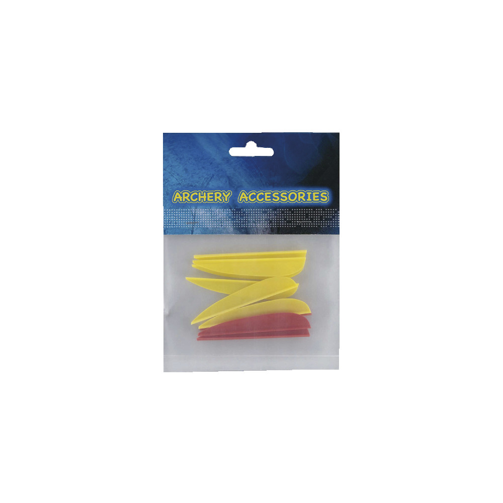 Man Kung plumes 4 pouces 9-pack