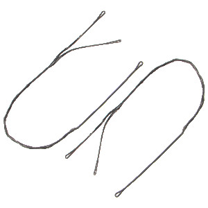 Man Kung MK-CBC60 set de câbles pour arc à poulies